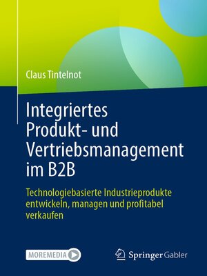 cover image of Integriertes Produkt- und Vertriebsmanagement im B2B